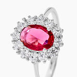 Bague Perez 2 Argent Blanc Oxyde De Zirconium - Bijoux fantaisie Femme | Marc Orian