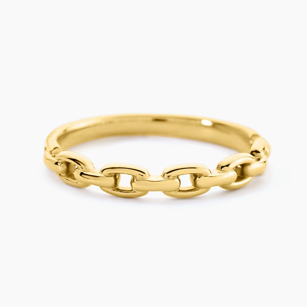 Bague Alexie Acier Jaune - Bijoux fantaisie Femme | Marc Orian
