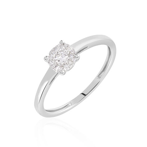 Adeline Witgouden Diamanten Ring - Parure de mariage Femme | Marc Orian