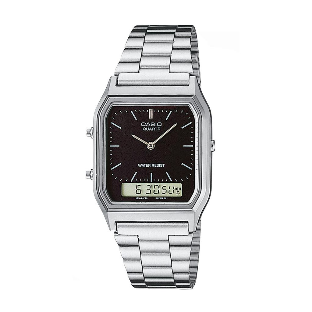 Montre Casio Collection Vintage Edgy Noir - Montres classiques Unisex | Marc Orian