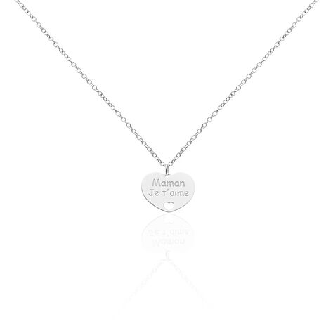 Collier Argent Blanc Pollux - Colliers fantaisie Femme | Marc Orian