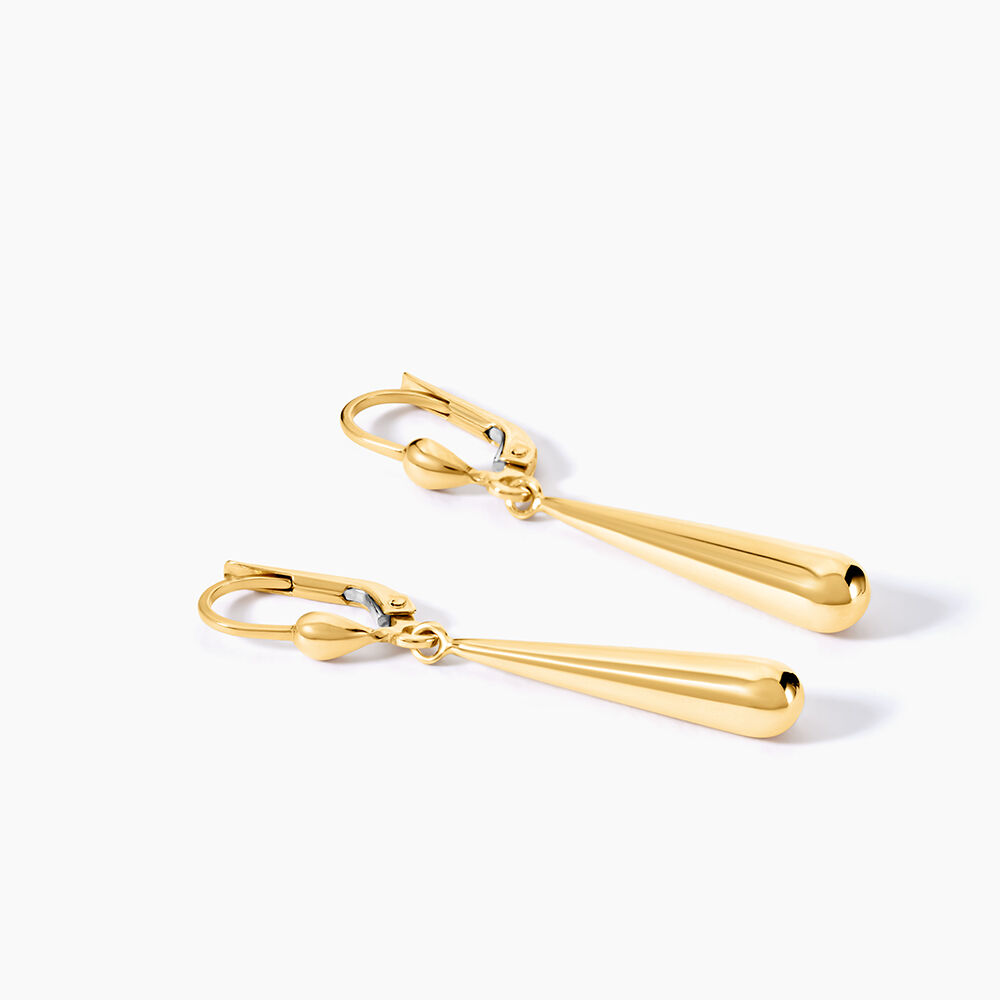 Boucles D'Oreilles Pendantes Botum Or Jaune - Pendantes Femme | Marc Orian