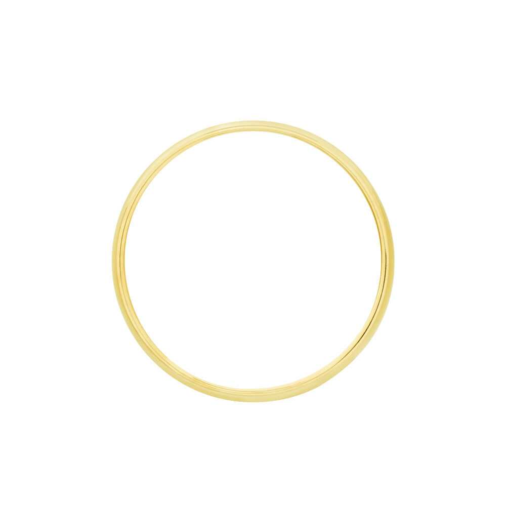 Alliance Igor Demi Jonc Or Jaune - Alliances personnalis&eacute;es Famille | Marc Orian