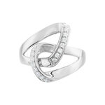 Bague Keissy Argent Oxyde De Zirconium - Bagues avec pierre Femme | Marc Orian