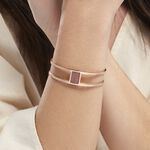 Bracelet Jonc Acier Rose Maria - Bracelets joncs Femme | Marc Orian