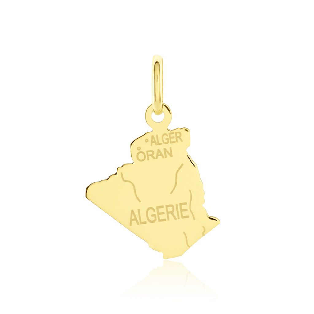 Pendentif Gaietana Algerie Or Jaune - Bijoux personnalisés Famille | Marc Orian