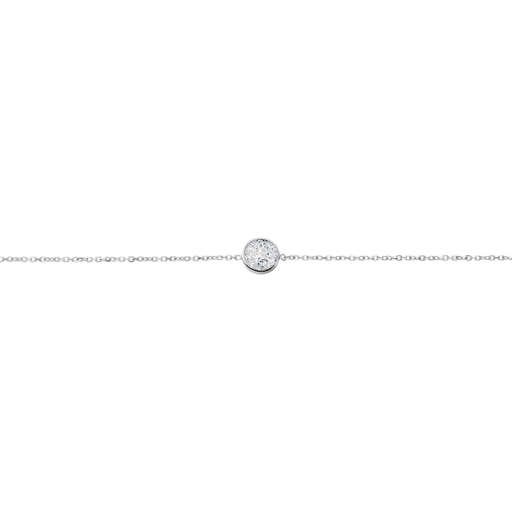 Bracelet Eryne Or Blanc - Bracelets Medailles Femme | Marc Orian
