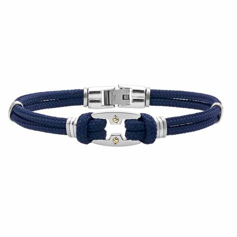 Bracelet Latufa Acier Bicolore - Bracelets cordons Homme | Marc Orian