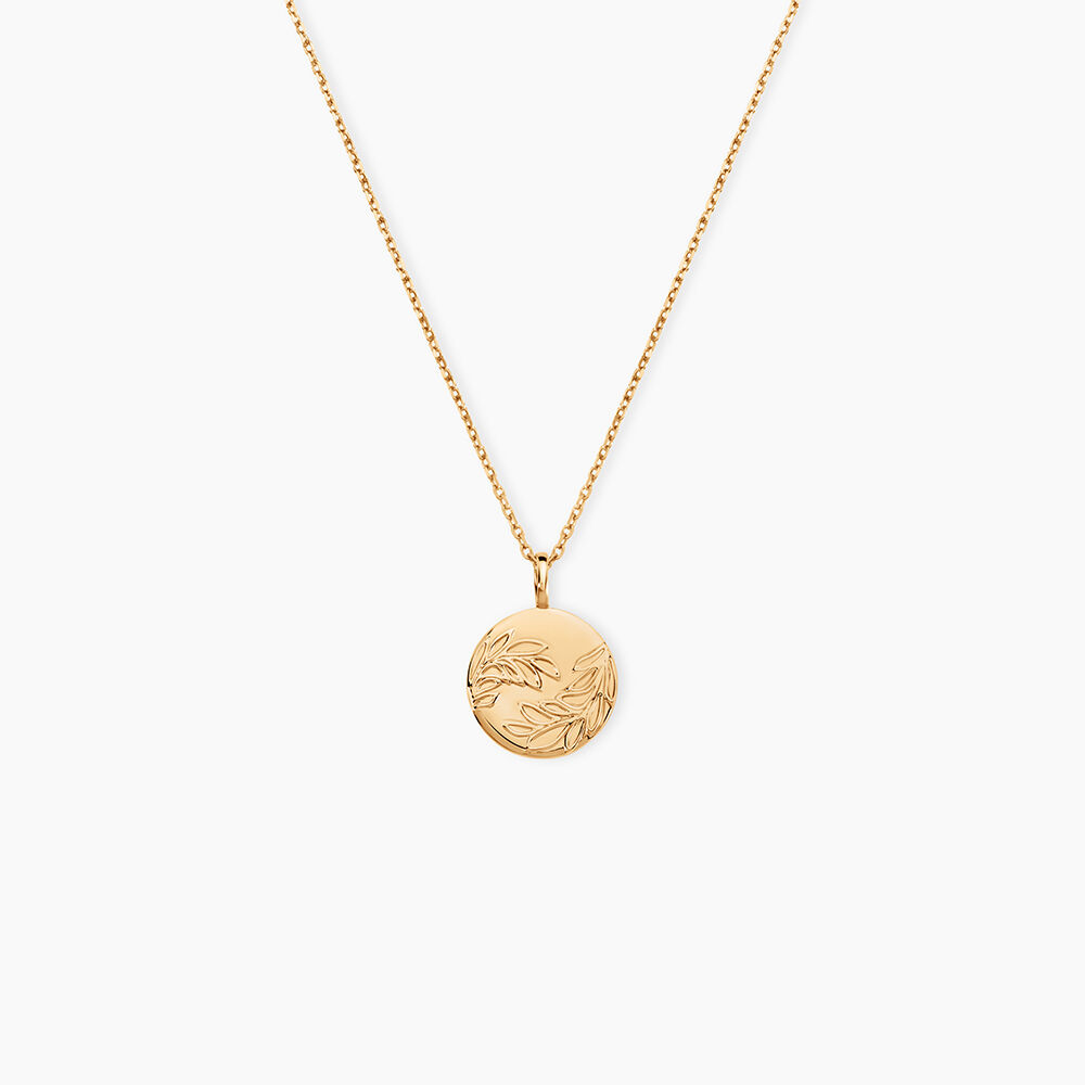 Collier Hanaelle Plaque Or Jaune - Colliers ete Femme | Marc Orian