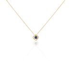 Collier Jaana Plaqu&eacute; Or Jaune Verre Oxyde De Zirconium - Colliers avec pierres Femme | Marc Orian