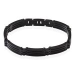 Bracelet Jourdan Homme Rio Acier Noir - Bracelets cha&icirc;nes Homme | Marc Orian