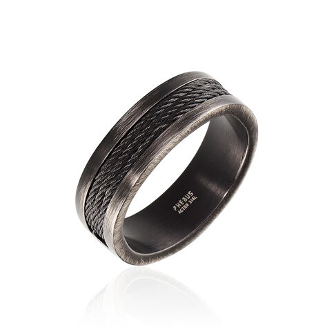 Bague Phebus Him Casual Acier Gris - Bijoux fantaisie Homme | Marc Orian