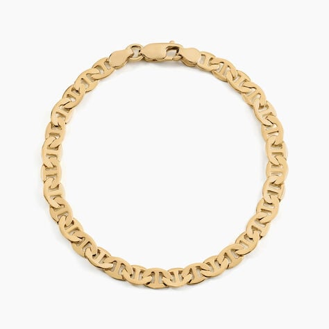 Bracelet Plaqué Or Kamen - Bracelets mailles Homme | Marc Orian