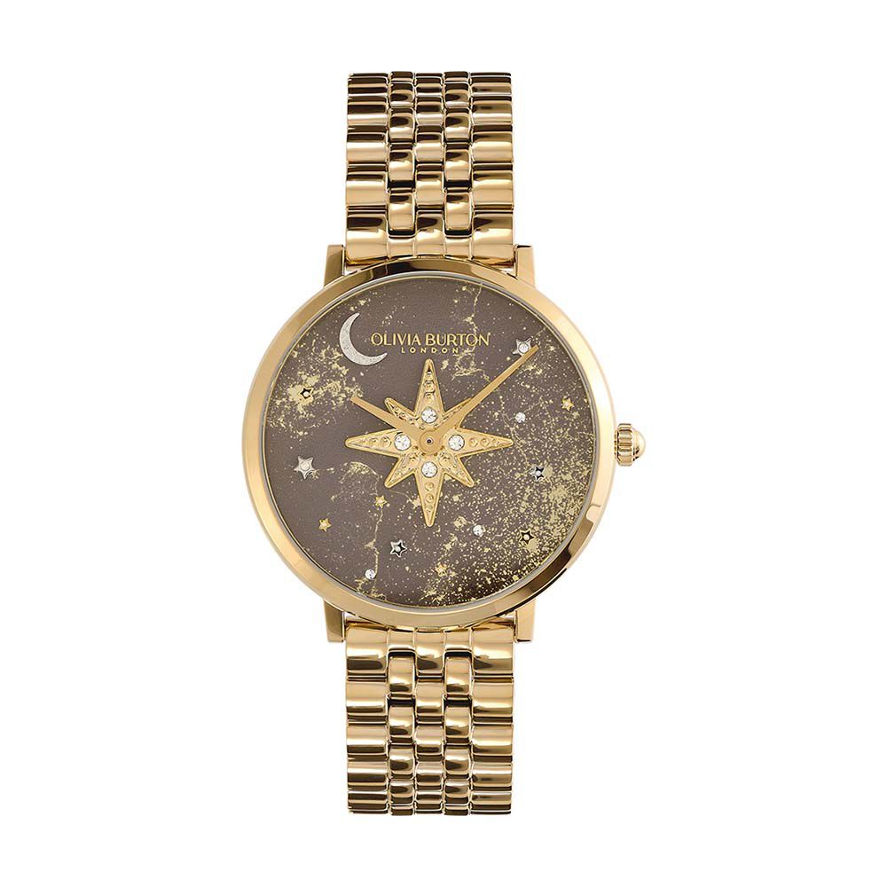 Montre Olivia Burton Celestial Nova Marron - Montres &eacute;tanches Femme | Marc Orian