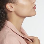 Boucles D'oreilles Puces Or Blanc Oxyde De Zirconium - Puces Famille | Marc Orian