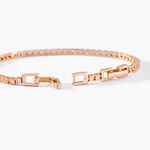 Bracelet Rio Argent Rose Oxyde De Zirconium - Bracelets fantaisie Femme | Marc Orian