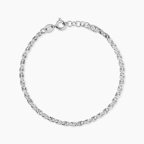 Bracelet Argent Blanc Sanve - Bracelets fantaisie Femme | Marc Orian