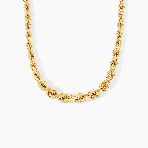 Collier Jerry Danilo Maille Corde Or Jaune - Chaines Femme | Marc Orian