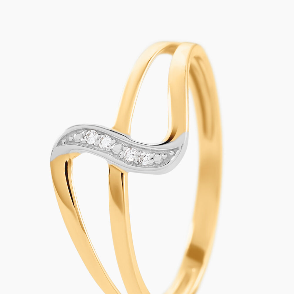 Bague Rosabelle Or Jaune Diamant - Bagues pierres précieuses Femme | Marc Orian