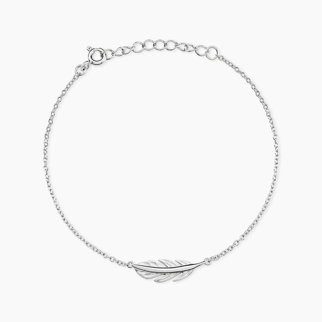 Bracelet Garoa Argent Blanc - Bracelets fantaisie Femme | Marc Orian