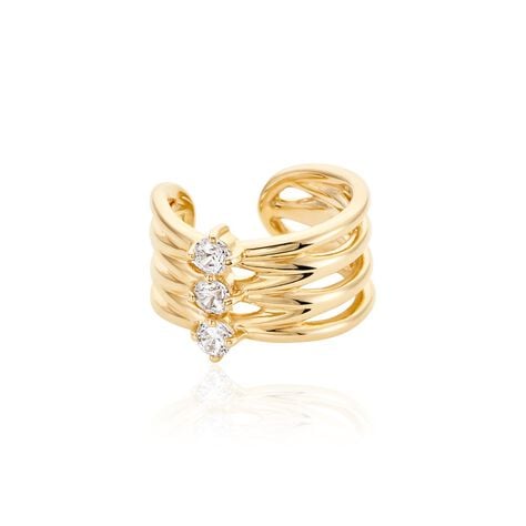 Bijou D'oreille Unitaire Nevil Plaqué Or Jaune Oxyde De Zirconium - Piercings d'oreilles Femme | Marc Orian