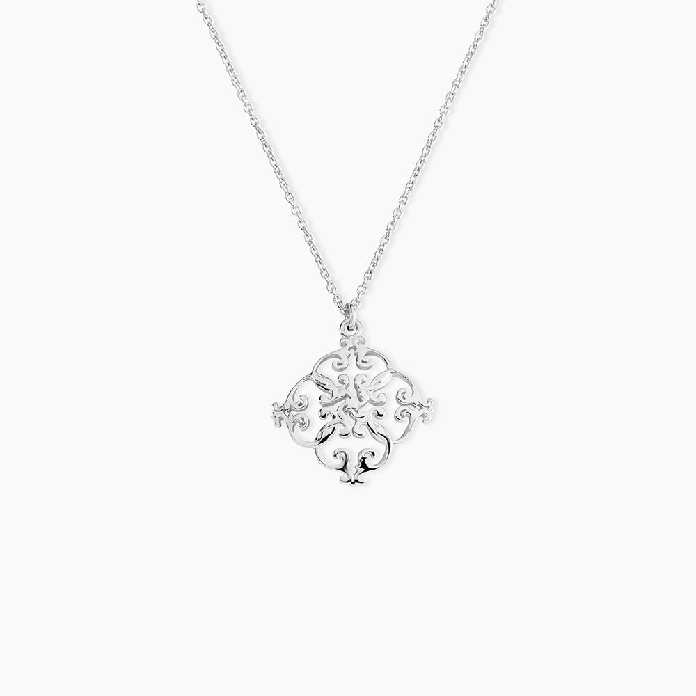 Collier Raelene Argent Blanc - Colliers fantaisie Femme | Marc Orian
