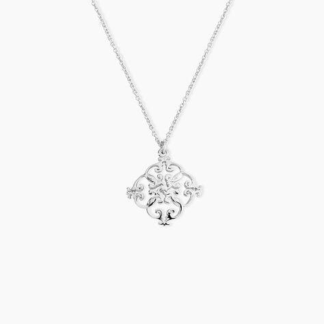Collier Raelene Argent Blanc - Colliers fantaisie Femme | Marc Orian