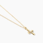 Collier Cobeia Or Jaune Oxyde De Zirconium - Colliers avec pierres Femme | Marc Orian