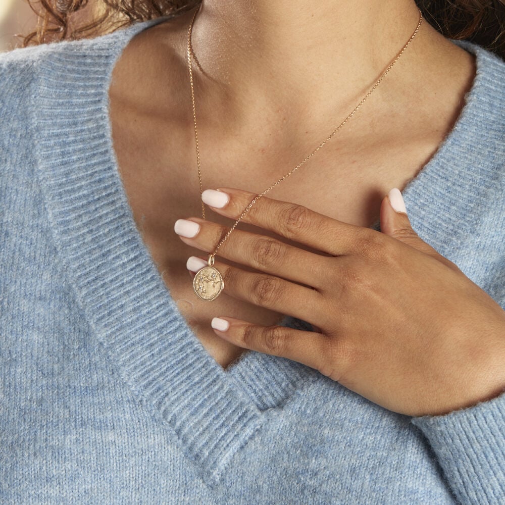 Collier Iago Plaqué Or Oxydes De Zirconium - Colliers avec pierres Femme | Marc Orian