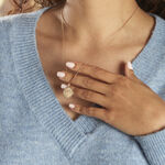 Collier Iago Plaqu&eacute; Or Oxydes De Zirconium - Colliers avec pierres Femme | Marc Orian