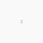 Piercing D'oreilles Joanina 2 Or Blanc Oxyde - Piercings Femme | Marc Orian