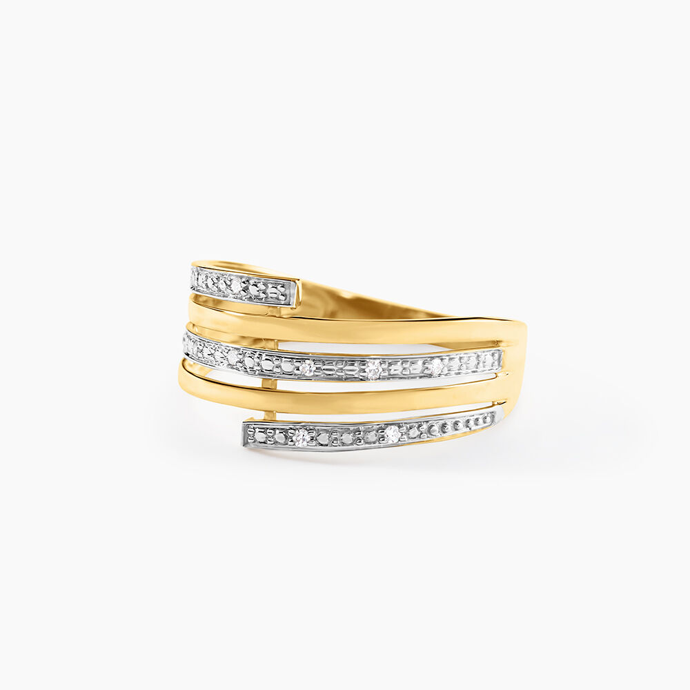 Bague Eleonore Or Jaune Diamant - Parures de mariage Femme | Marc Orian