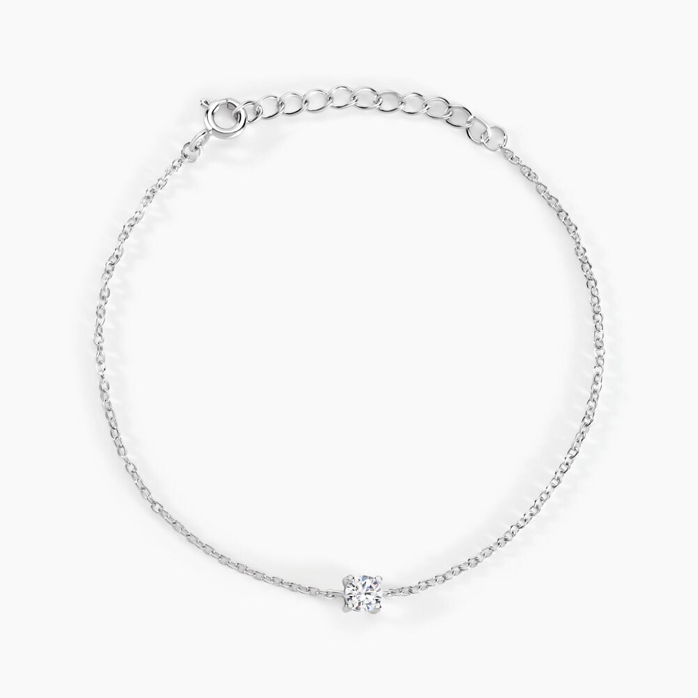 Bracelet Rio Argent Oxydes De Zirconium - Bracelets fantaisie Femme | Marc Orian