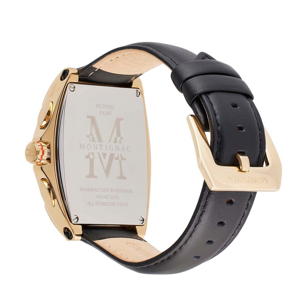 Montre Montignac Tonneau Automatique Bicolore - Montres étanches Homme | Marc Orian