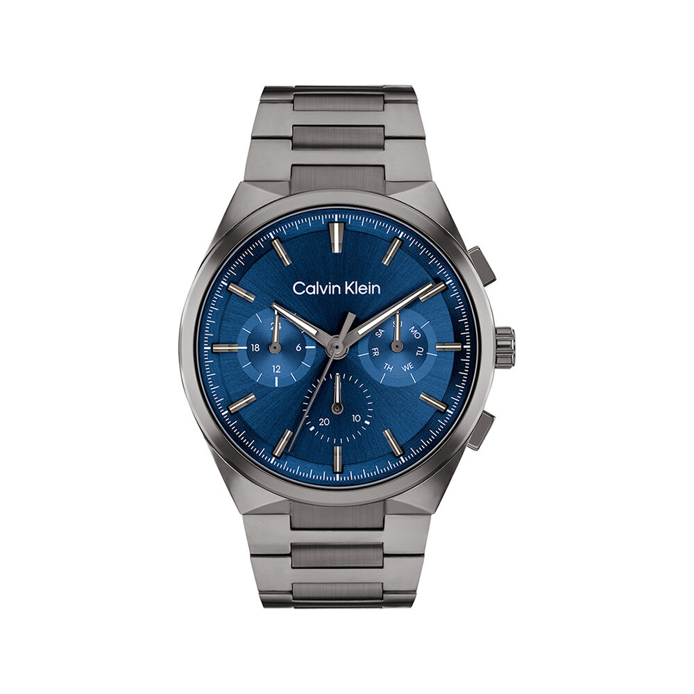 Montre Calvin Klein Distinguish Multifonctions Bleu - Montres &eacute;tanches Homme | Marc Orian