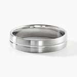 Alliance Alphonso Palladium Blanc - Alliances duo Unisex | Marc Orian