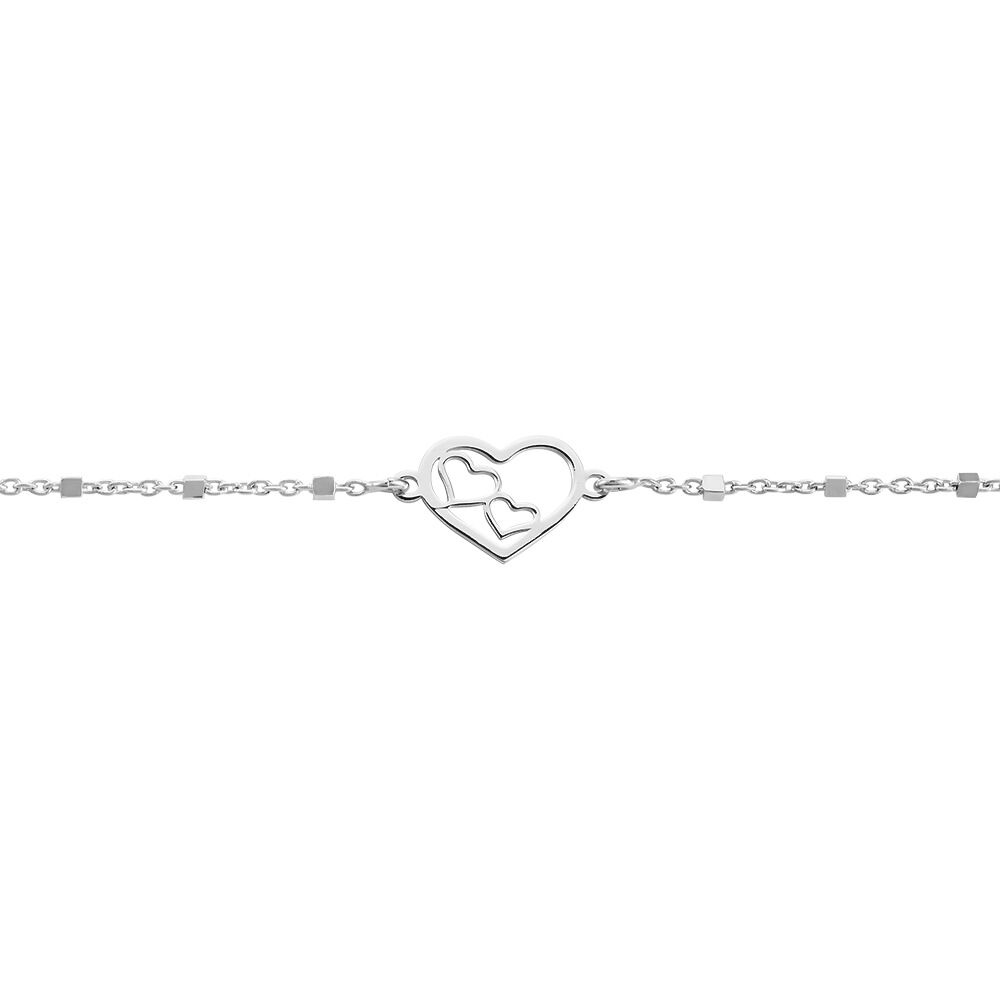 Bracelet Zale Argent Blanc - Bracelets chaînes Femme | Marc Orian