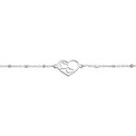 Bracelet Zale Argent Blanc - Bracelets fantaisie Femme | Marc Orian