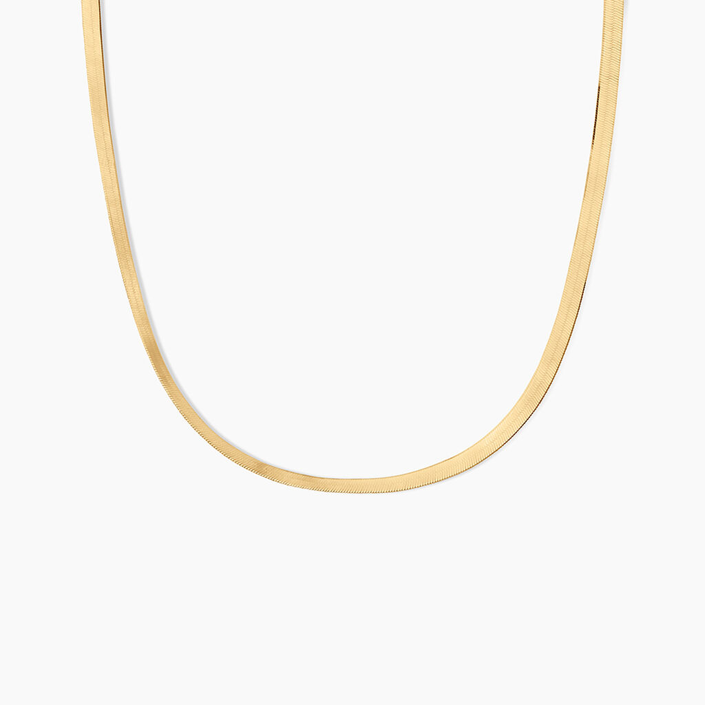 Collier Ivria Argent Dor&eacute; A L'Or 750/1000 - Colliers ete Femme | Marc Orian