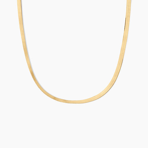 Collier Ivria Argent Dor&eacute; A L'Or 750/1000 - Colliers ete Femme | Marc Orian