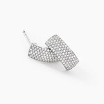 Boucles D'oreilles Puces Charlotte Or Blanc Diamant - Puces Femme | Marc Orian