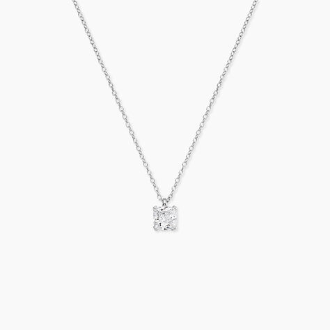 Collier Solitaire Argent Lyanna - Colliers solitaires Femme | Marc Orian