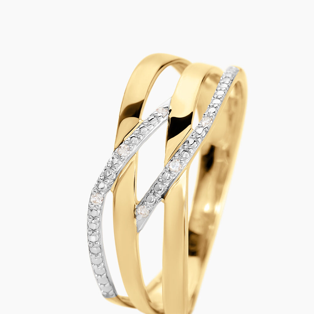 Bague Joassine Or Jaune Diamant - Bagues pierres précieuses Femme | Marc Orian