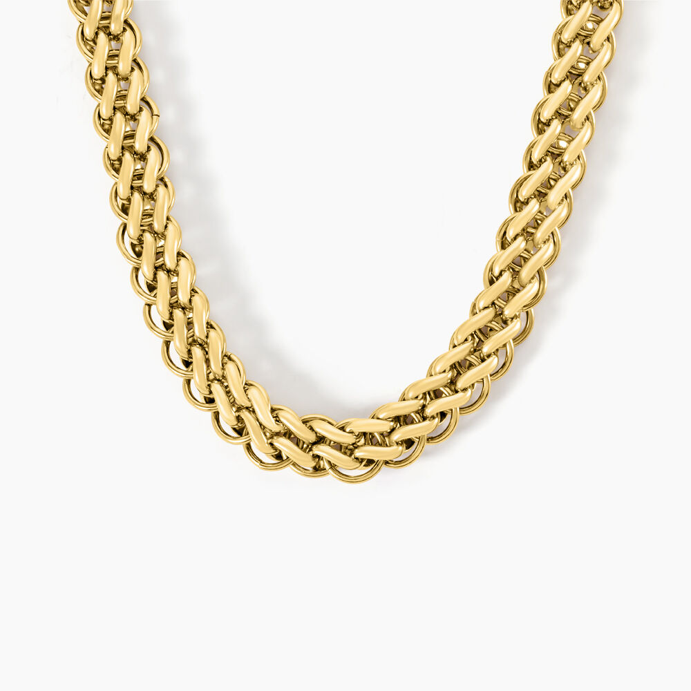 Collier Dafnie Acier Jaune - Colliers ete Femme | Marc Orian