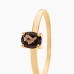 Bague Lily Or Jaune Quartz - Bagues avec pierre Femme | Marc Orian
