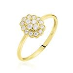 Bague Or Jaune Catharine Oxyde De Zirconium - Bagues avec pierre Femme | Marc Orian