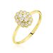 Bague Or Jaune Catharine Oxyde De Zirconium - Bagues avec pierre Femme | Marc Orian