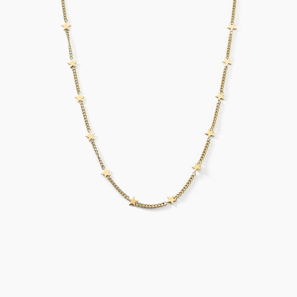 Collier Eva Acier Jaune - Colliers fantaisie Femme | Marc Orian