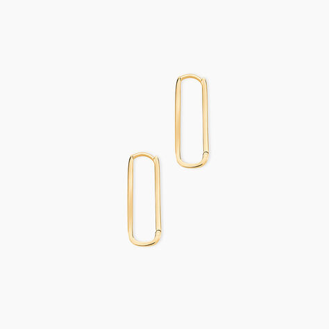 Cr&eacute;oles Coleman Or Jaune - Cr&eacute;oles Femme | Marc Orian