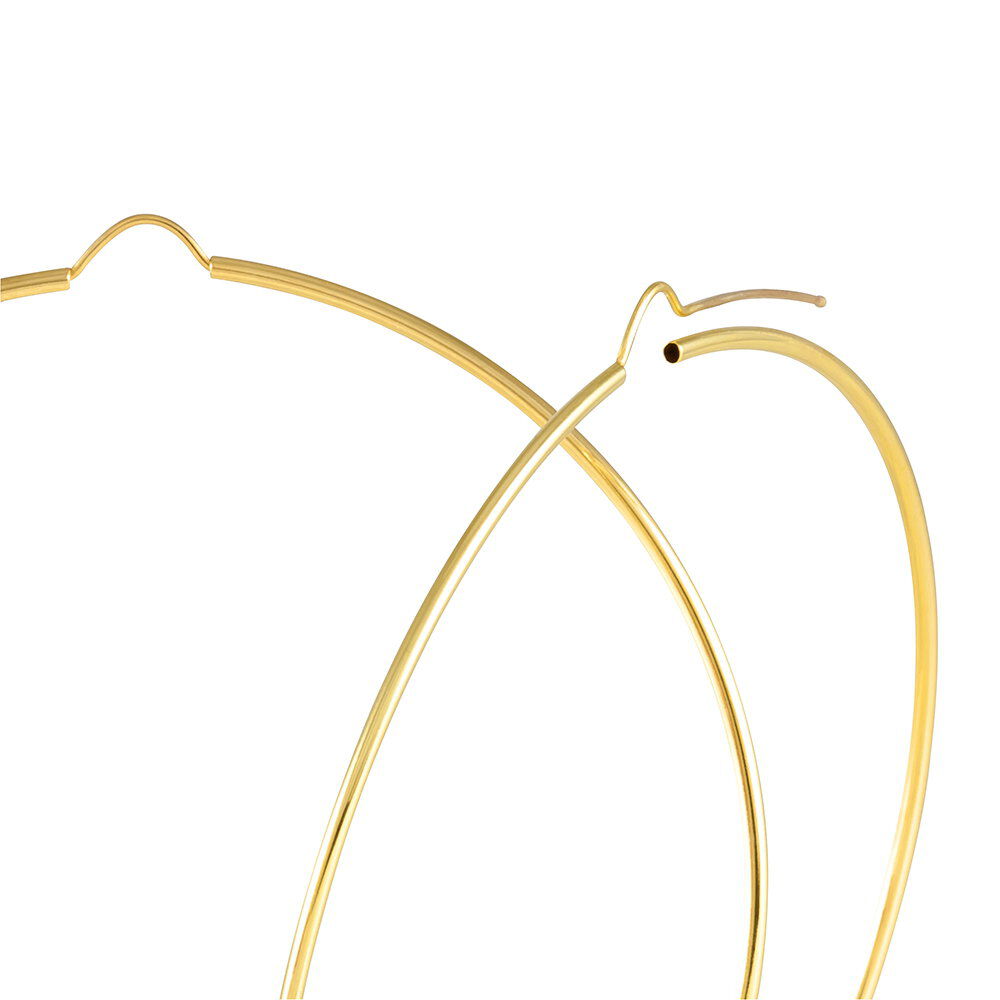 Cr&eacute;oles Dominae Or Jaune - Grosses cr&eacute;oles Femme | Marc Orian